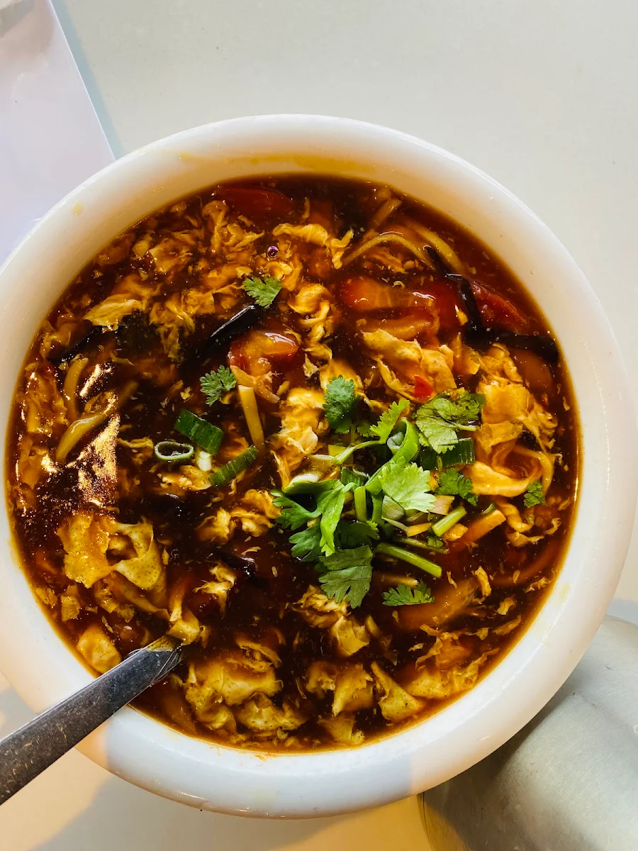 k14酸辣汤 hot and sour soup